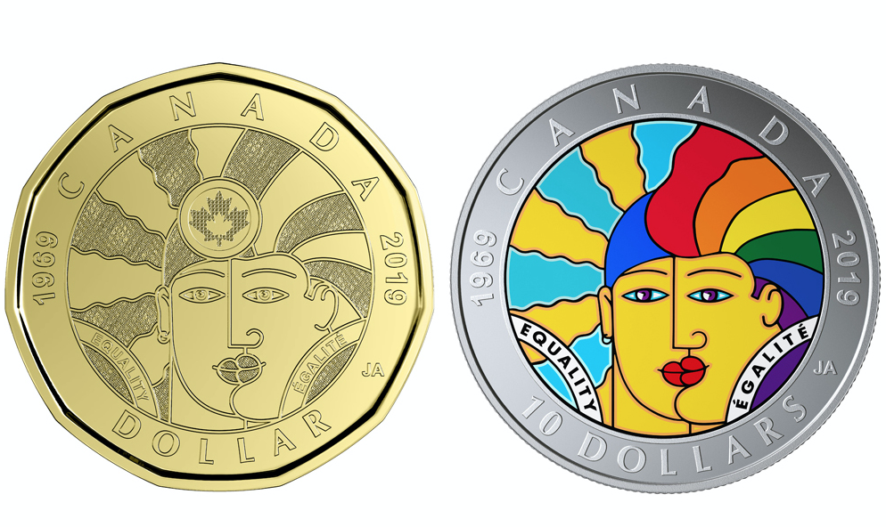 News: Commemorative Loonie Marks “50 Years of Progress” for LGBTQ2 in Canada