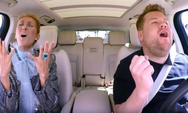 Watch This: Céline Dion and James Corden Recreate Titanic for “Carpool Karaoke”