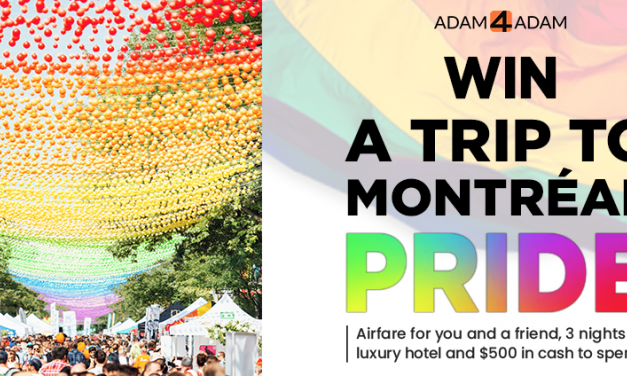 Contest: Win a Trip to Montréal Pride, Courtesy of Adam4Adam