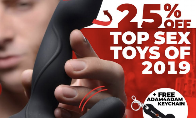 Free Adam4Adam Keychain + 25% OFF The Best Adult Toys of 2019