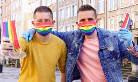 Watch This: Polish Gay Couple Hands Out Rainbow Masks on the Streets