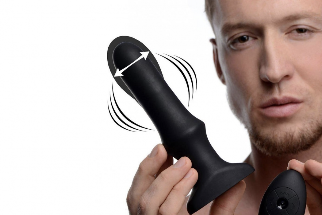 Sex Toys : Say Hello to Swell Inflatable Vibrating Anal Plug!