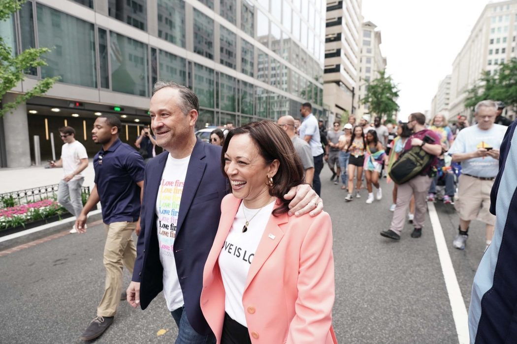 Pride: KAMALA HARRIS BECOMES FIRST SITTING VICE PRESIDENT TO MARCH IN PRIDE EVENT