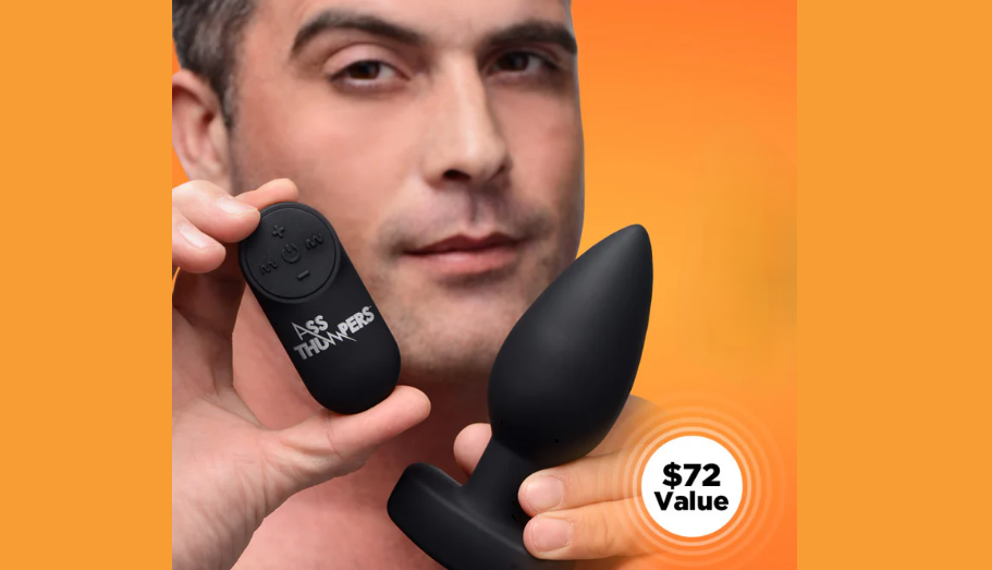 Score a Free Vibrating Butt Plug on A4A Store This Week
